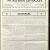 The Reform advocate