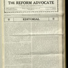 The Reform advocate