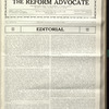 The Reform advocate