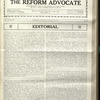 The Reform advocate