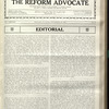 The Reform advocate