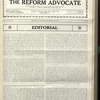 The Reform advocate