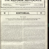 The Reform advocate