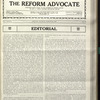 The Reform advocate