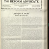 The Reform advocate