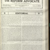 The Reform advocate