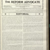 The Reform advocate