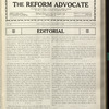 The Reform advocate