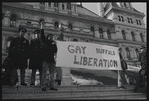 Gay Rights Demonstration, Albany, New York, 1971