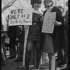 Gay Rights Demonstration, Albany, New York, 1971