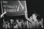 Gay Activists Alliance protest march, August 1971