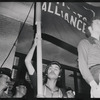 Gay Activist Alliance protest outside of 6th police precinct, Greenwich Village, New York