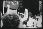 Gay Activist Alliance protest outside of 6th police precinct, Greenwich Village, New York