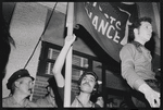 Gay Activist Alliance protest outside of 6th police precinct, Greenwich Village, New York