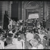 Gay Activist Alliance protest outside of 6th police precinct, Greenwich Village, New York