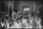 Gay Activist Alliance protest outside of 6th police precinct, Greenwich Village, New York