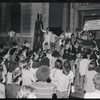 Gay Activist Alliance protest outside of 6th police precinct, Greenwich Village, New York