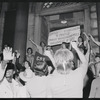 Gay Activist Alliance protest outside of 6th police precinct, Greenwich Village, New York