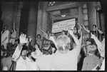 Gay Activist Alliance protest outside of 6th police precinct, Greenwich Village, New York