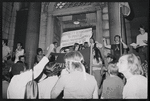 Gay Activist Alliance protest outside of 6th police precinct, Greenwich Village, New York