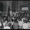 Gay Activist Alliance protest outside of 6th police precinct, Greenwich Village, New York