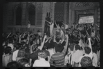 Gay Activist Alliance protest outside of 6th police precinct, Greenwich Village, New York