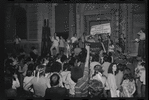 Gay Activist Alliance protest outside of 6th police precinct, Greenwich Village, New York