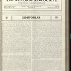 The Reform advocate
