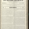 The Reform advocate