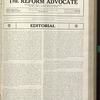 The Reform advocate
