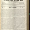 The Reform advocate