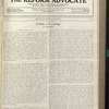 The Reform advocate