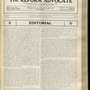 The Reform advocate