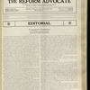 The Reform advocate