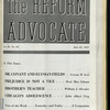 The Reform advocate