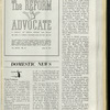 The Reform advocate