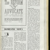 The Reform advocate