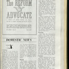 The Reform advocate