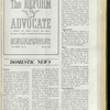 The Reform advocate