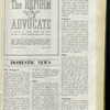 The Reform advocate