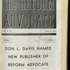 The Reform advocate