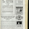 The Reform advocate