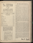 The Reform advocate
