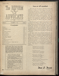 The Reform advocate