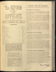 The Reform advocate