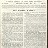 The Reform advocate