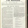 The Reform advocate