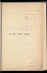 Actes et entr'actes 