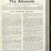 The Reform advocate