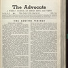 The Reform advocate
